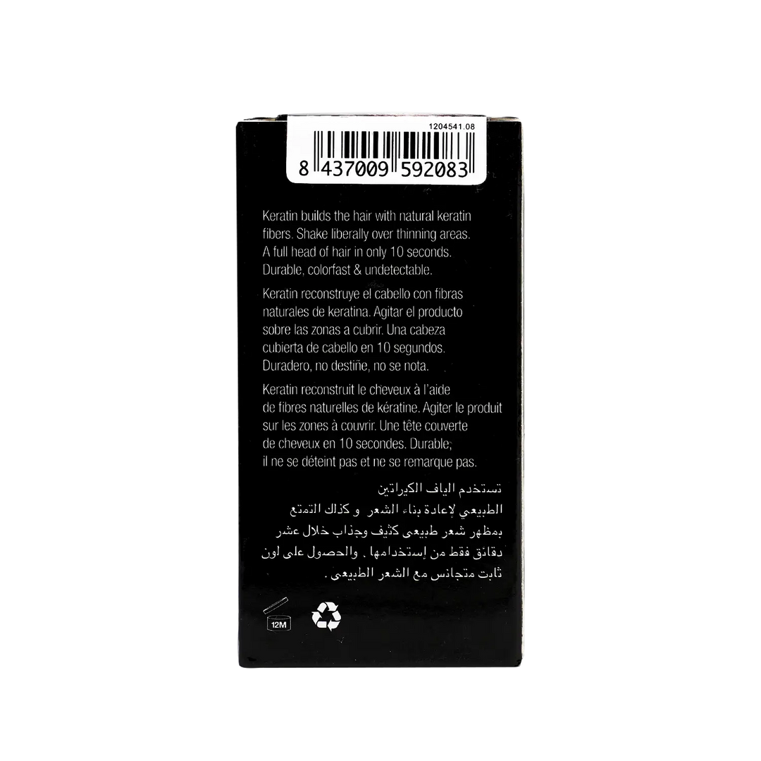 53539-The Cosmetic Republic Keratin Fibers Light Brown 12.5G +3