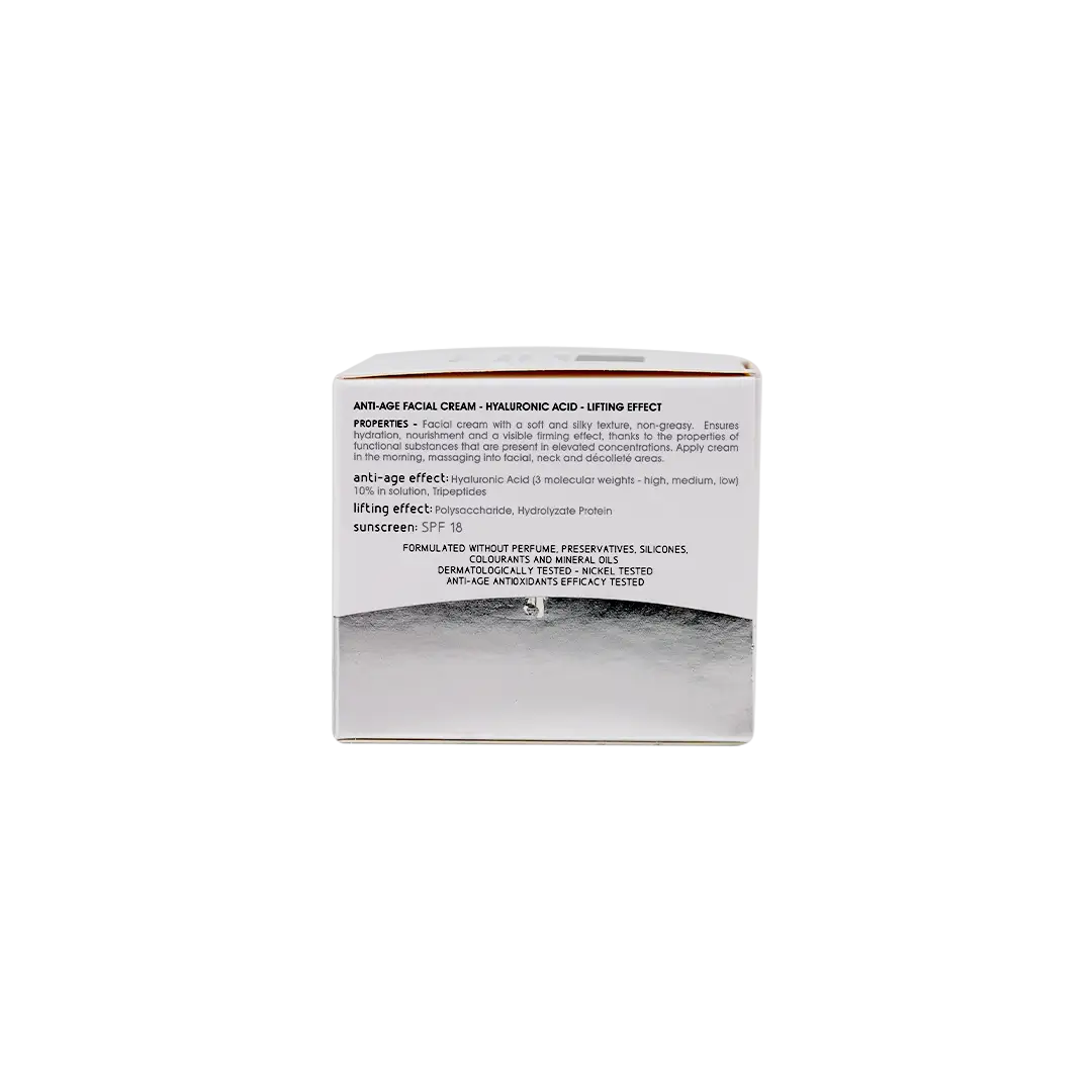 Galenia Skin Care Hy Cream Hyaluronic Acid Spf 18 Cream 50ml