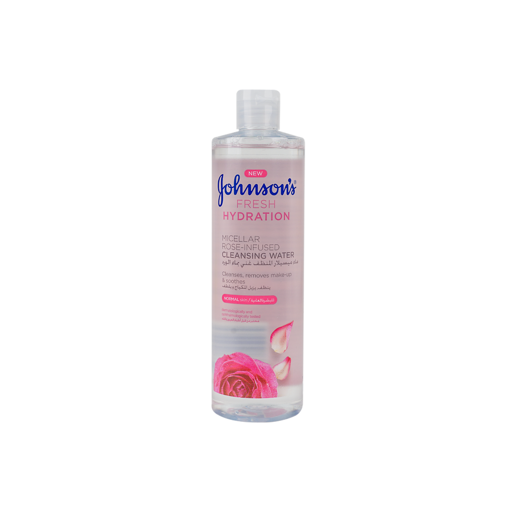 Johnson Hydration Micellar Rose Cleansing Water 400ml