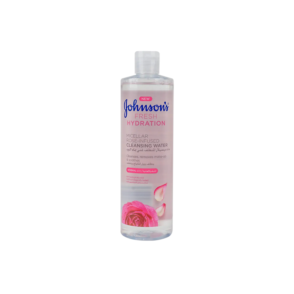 Johnson’s Micellar Rose Cleansing Water 400ml