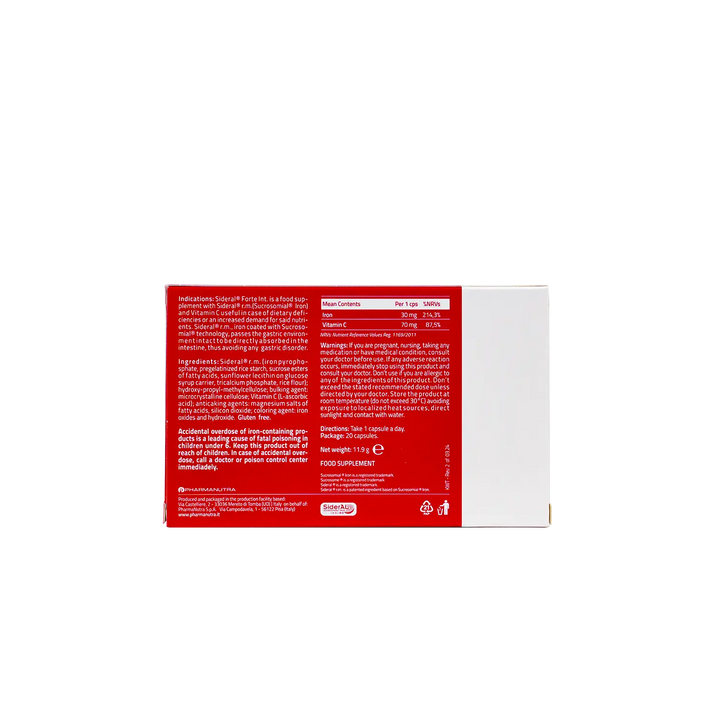 53555-Sideral Forte 30mg 20 Capsules +3