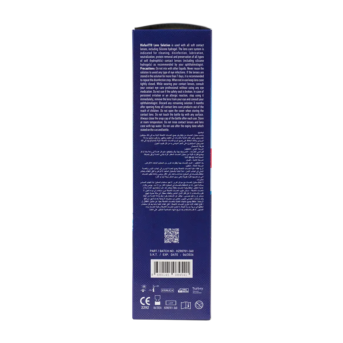Blefaritt Lens Solution 360ml