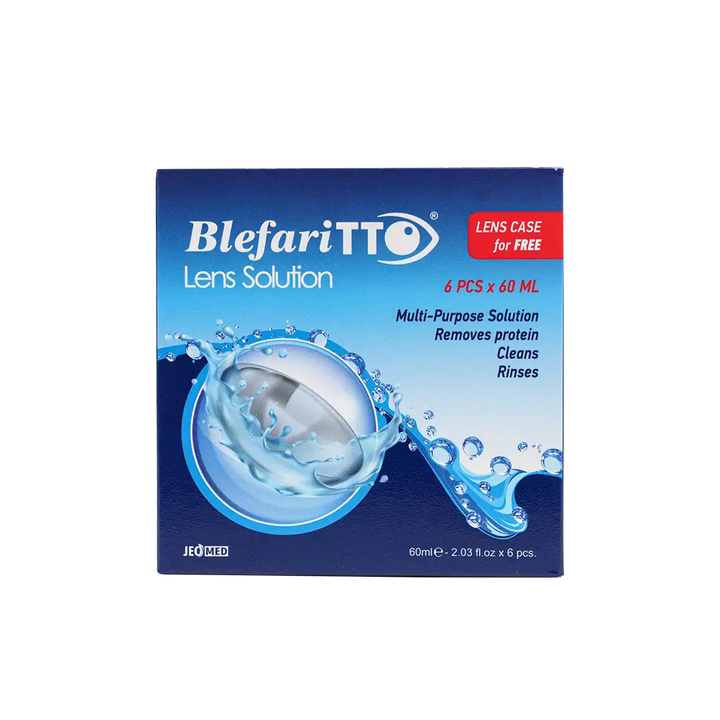 53564-Blefaritt Lens Solution 6pcs X 60ml