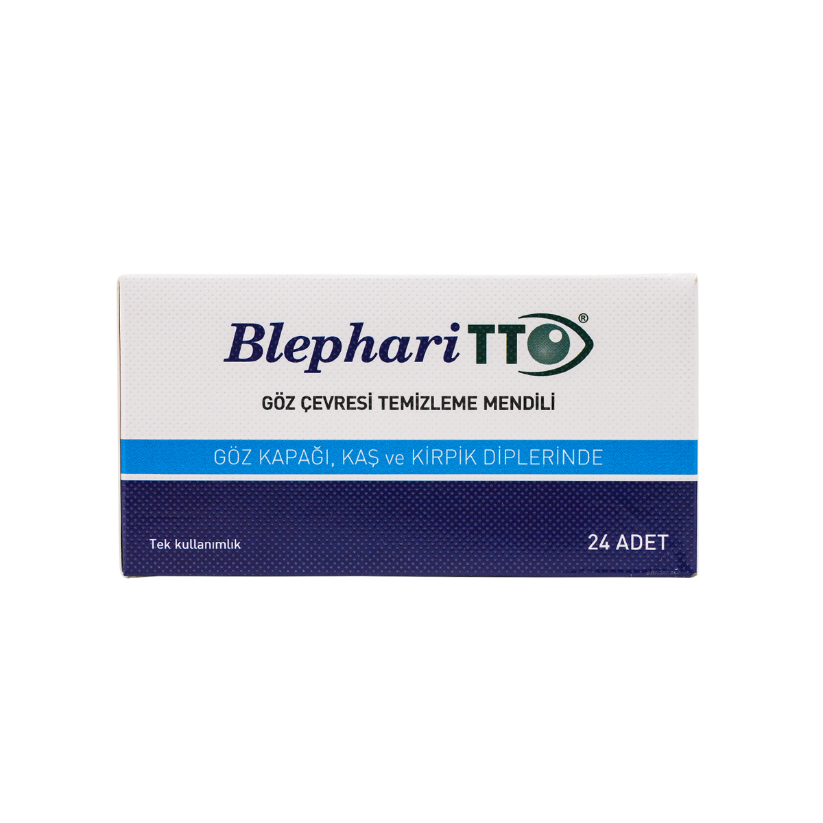 Blepharitt Eye Countour Cleansing Wipes 24pcs