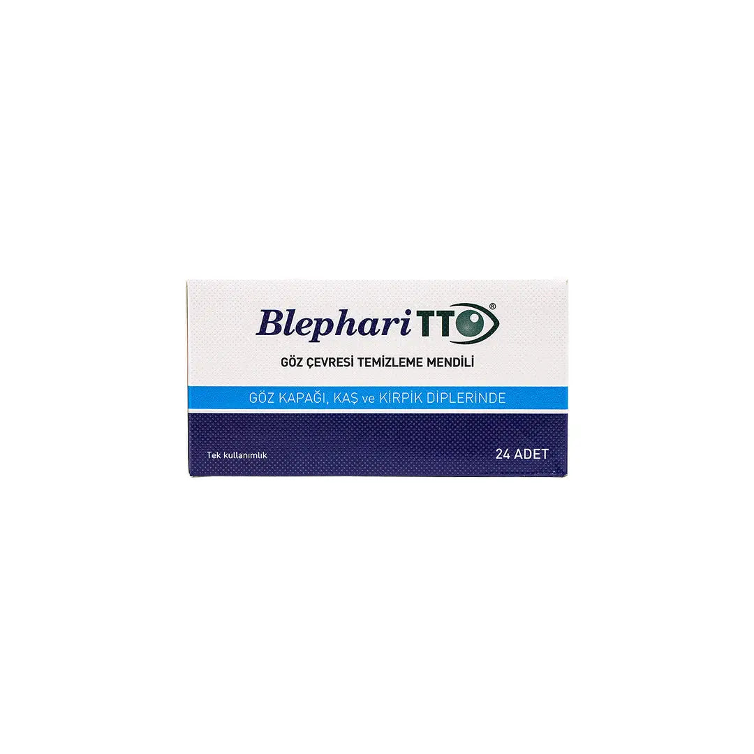 Blepharitt Eye Contour Cleansing Wipes 24pcs