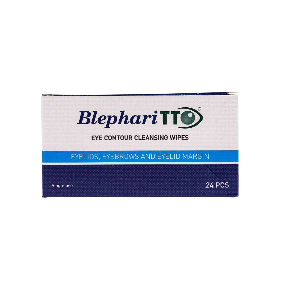 Blepharitt Eye Countour Cleansing Wipes 24pcs