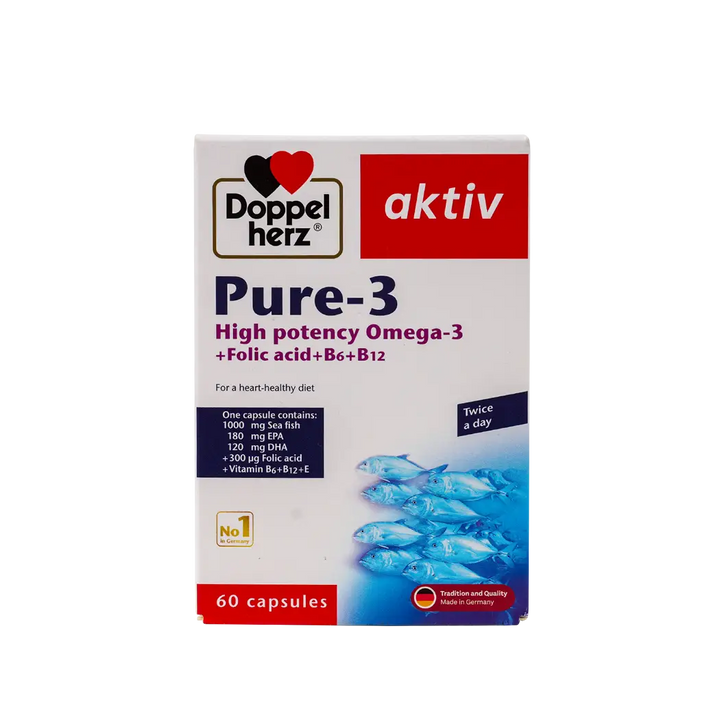 53567-Doppelherz Aktiv Pure-3 60caps