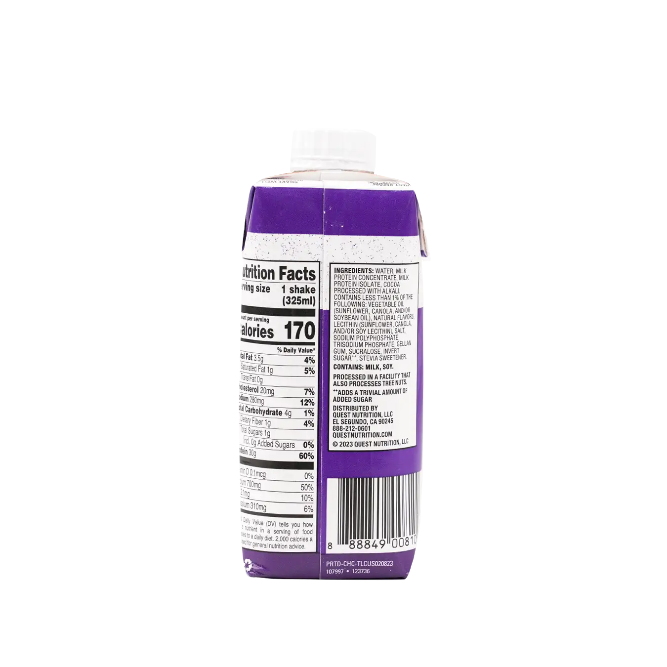 Quest Protein Shake 30g-Chocolate 325ml