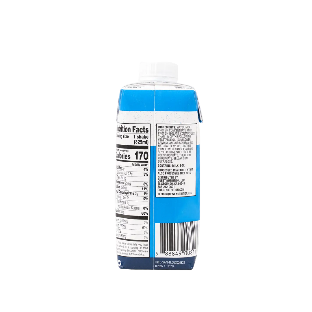 53584-Quest Protein Shake 30g-Vanilla 325ml +4