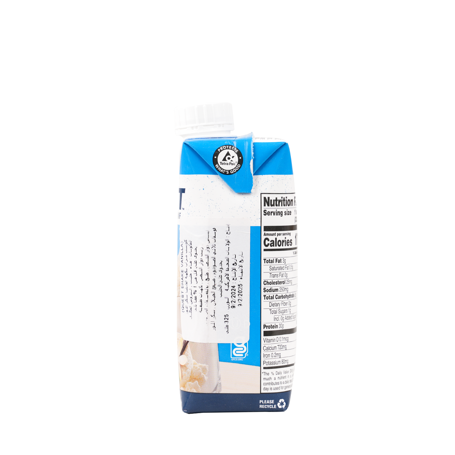 Quest Protein Shake 30g-Vanilla 325ml