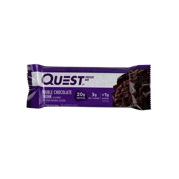53588-Quest Protein Bar 20g-Double Chocolate Chunk 60G +2