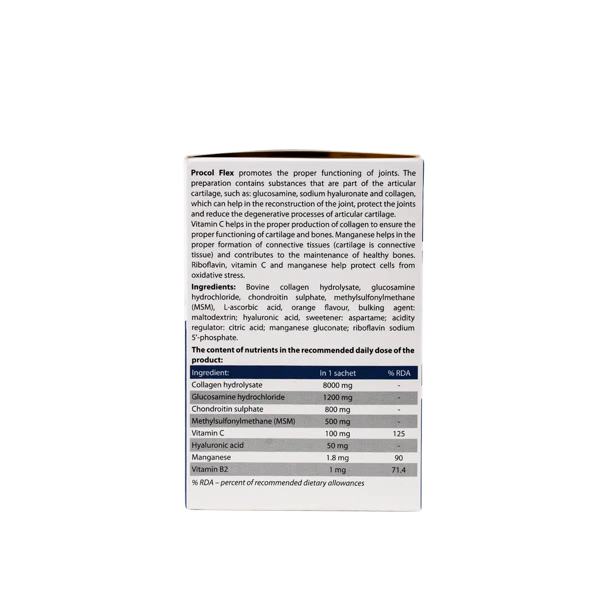 Biofaktor Procol Flex 10 Sachets