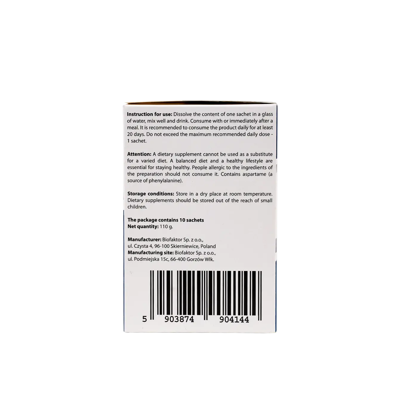 Biofaktor Procol Flex 10 Sachets