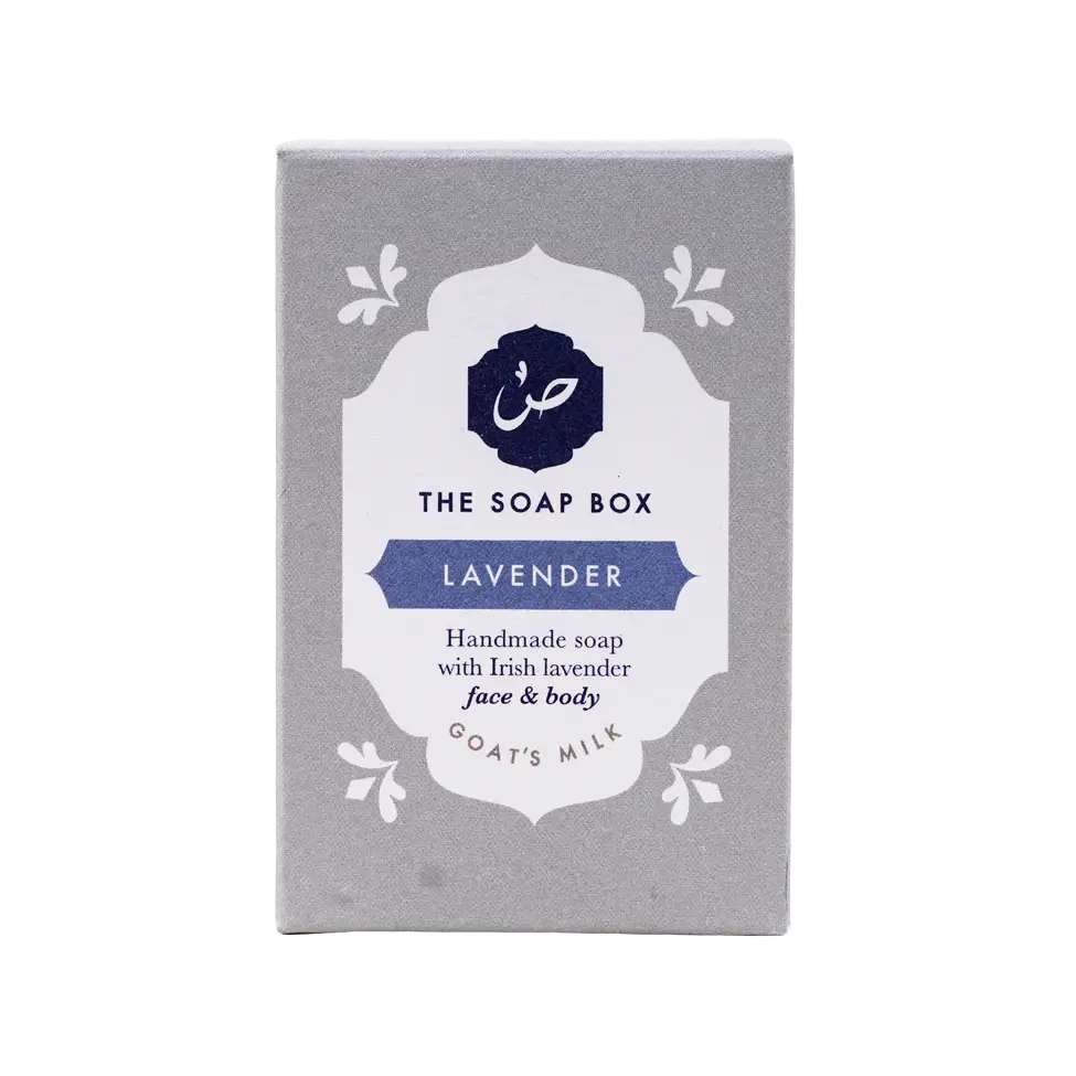 53612-The Soap Box Lavender Face & Body Soap
