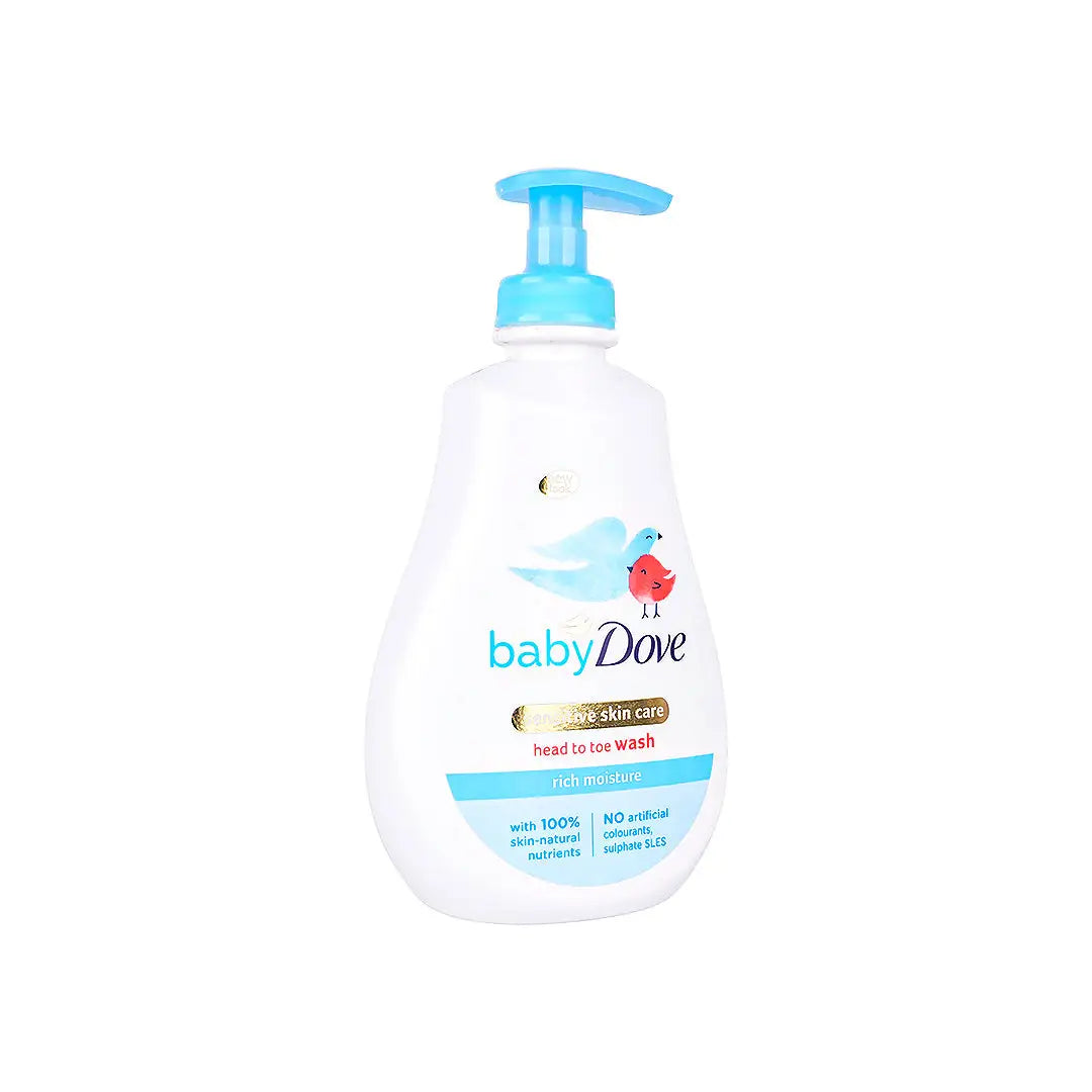 Dove Baby Head To Toe Wash 400ml-Rich Moisture +2