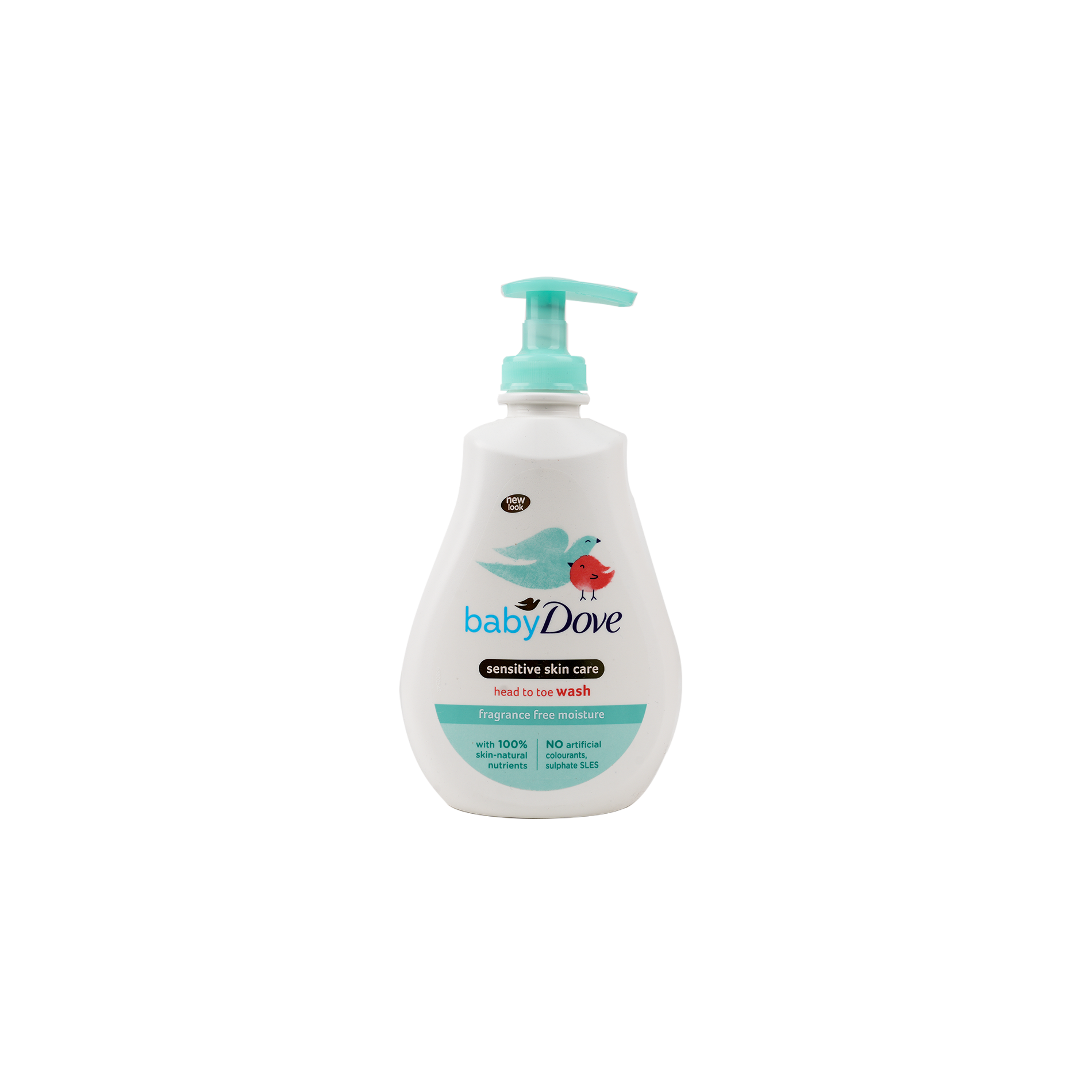 Dove Baby Head To Toe Wash 400ml-Fragrance Free Moisture