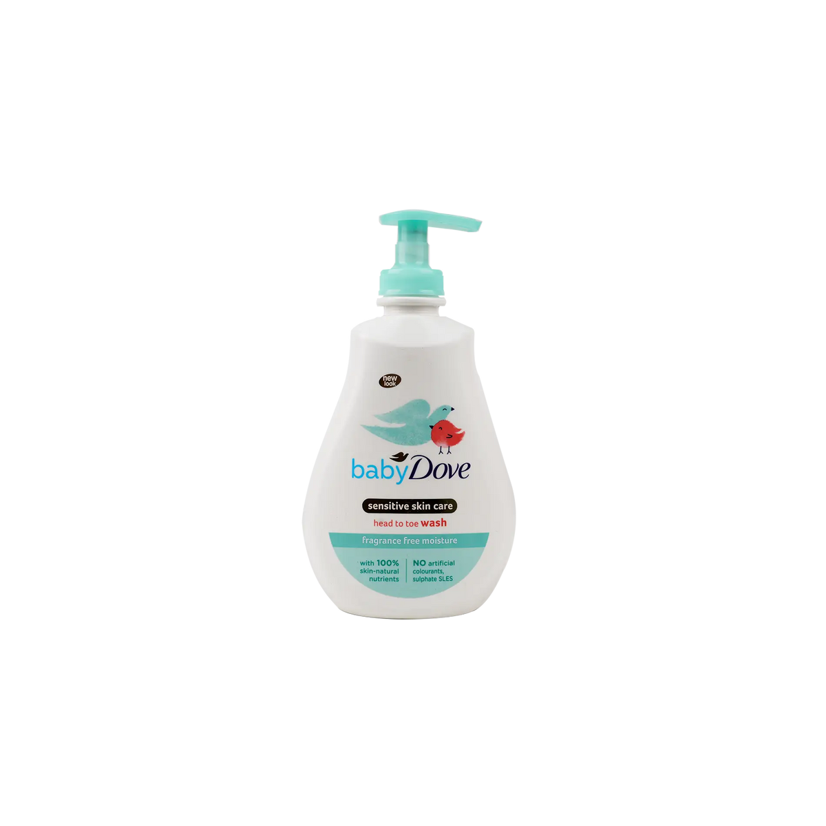 53630-Dove Baby Head To Toe Wash 400ml-Fragrance Free Moisture