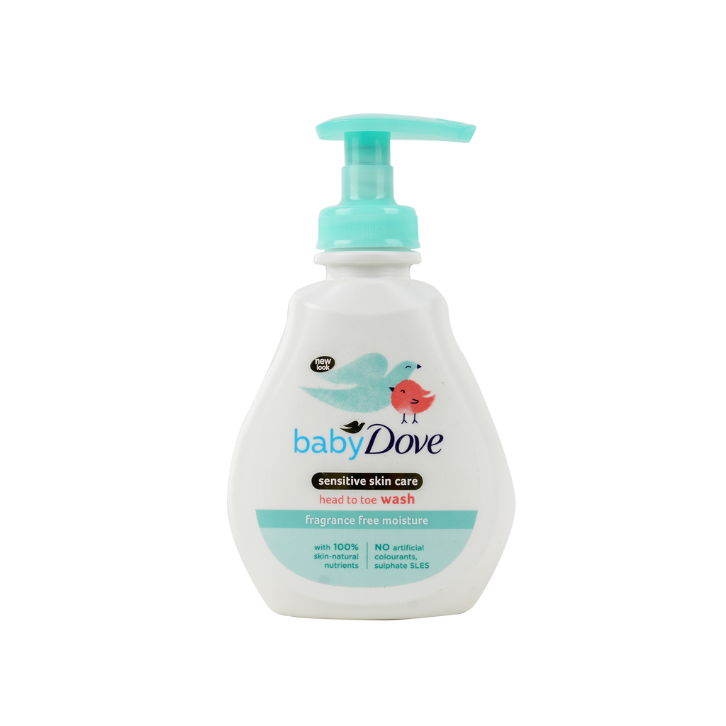 Dove Baby Head To Toe Wash 200ml-Fragrance Free Moisture