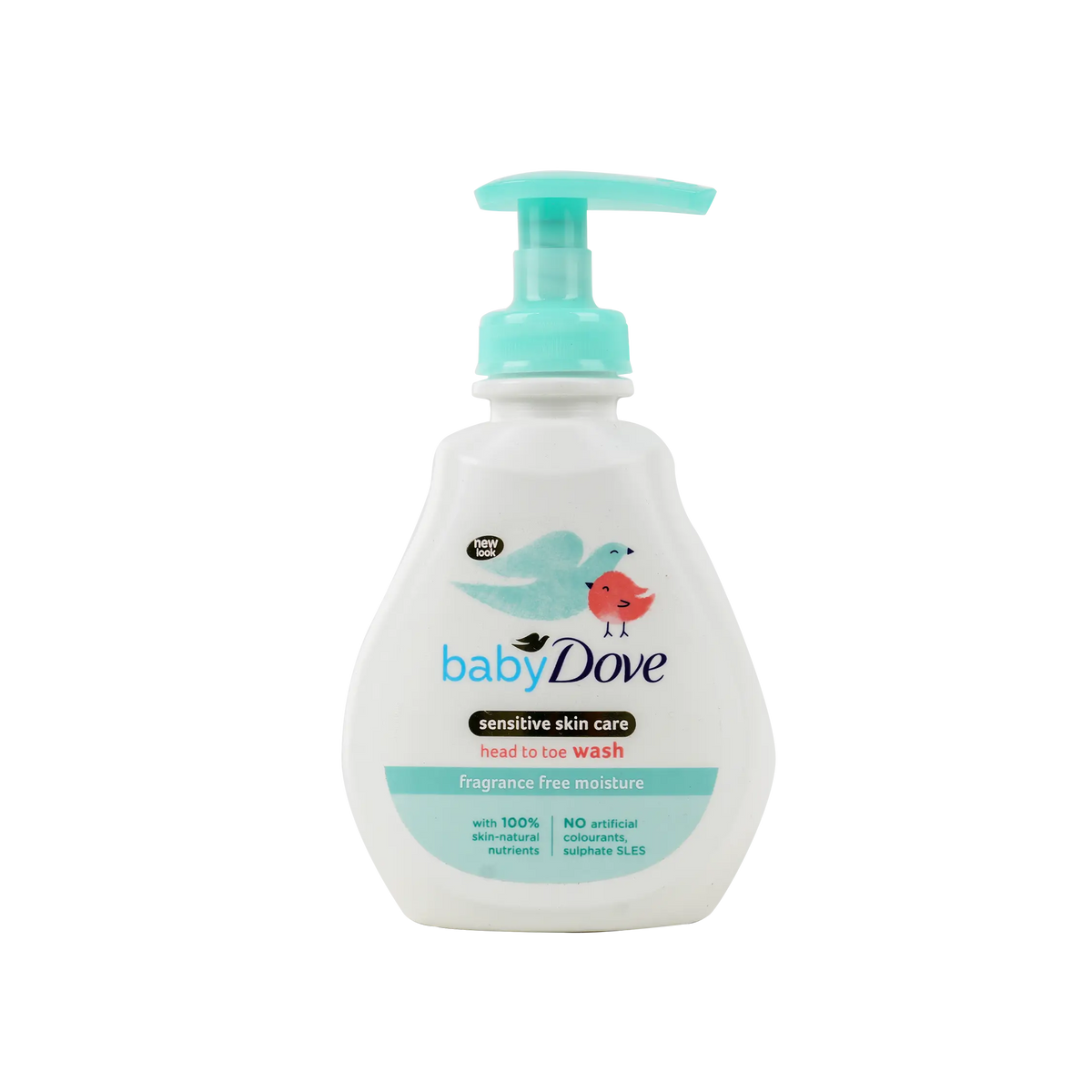 53631-Dove Baby Head To Toe Wash 200ml-Fragrance Free Moisture
