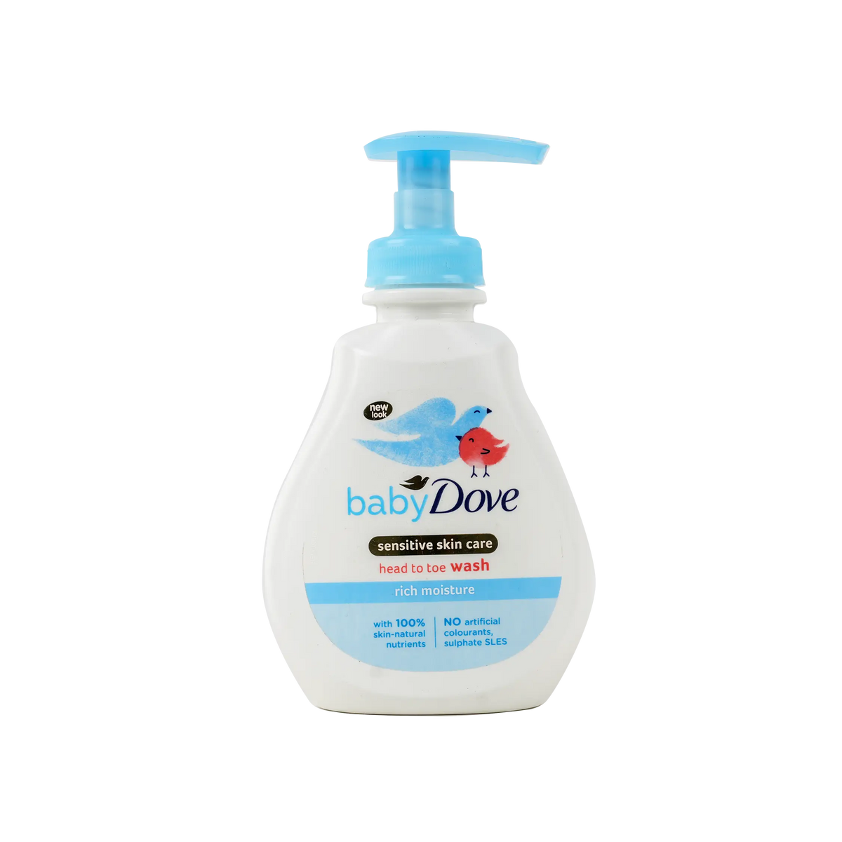 53632-Dove Baby Head To Toe Wash 200ml-Rich Moisture