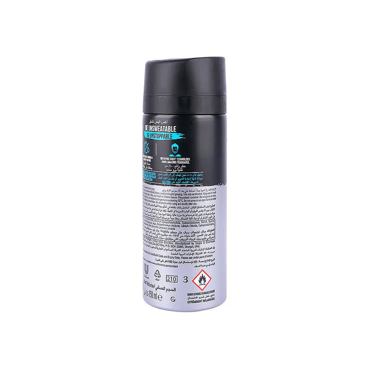 53638-Axe Antiperspirant 72hrs 150ml-Ice Chill +2