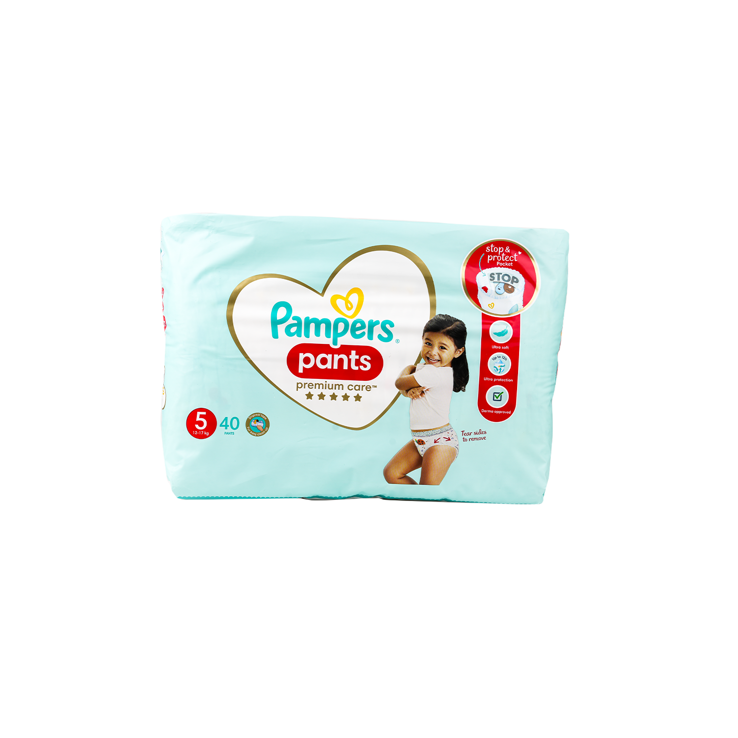 Pampers Premium Care Pants No.5 (12-17Kg) 40Pcs