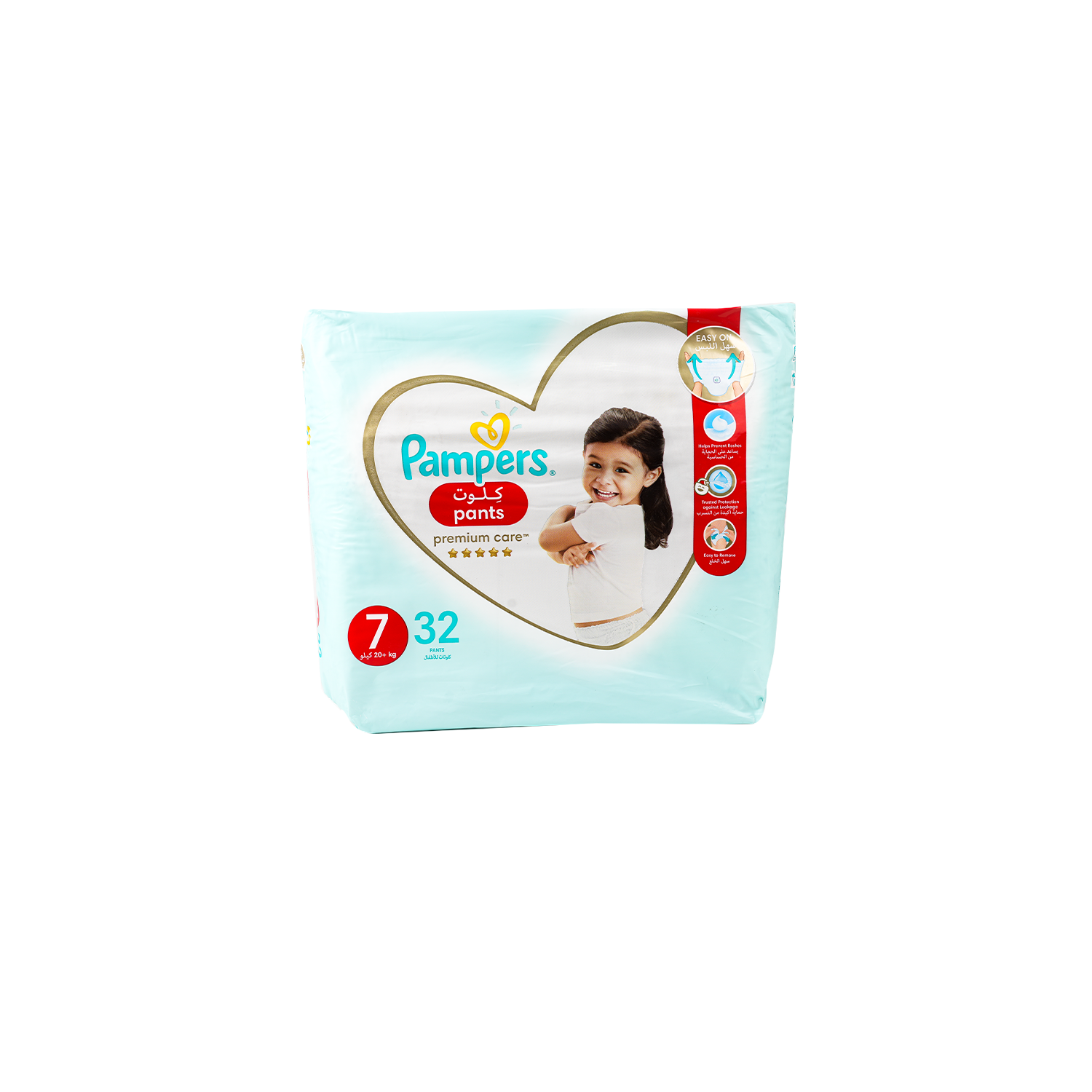 Pampers Premium Care Pants No.7 (20+Kg) 32Pcs