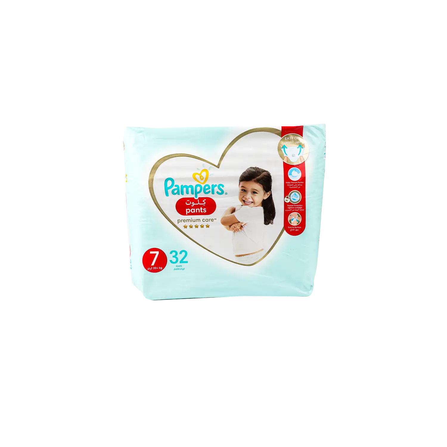 Pampers Premium Care Pants No.7 (20 + Kg) 32Pcs
