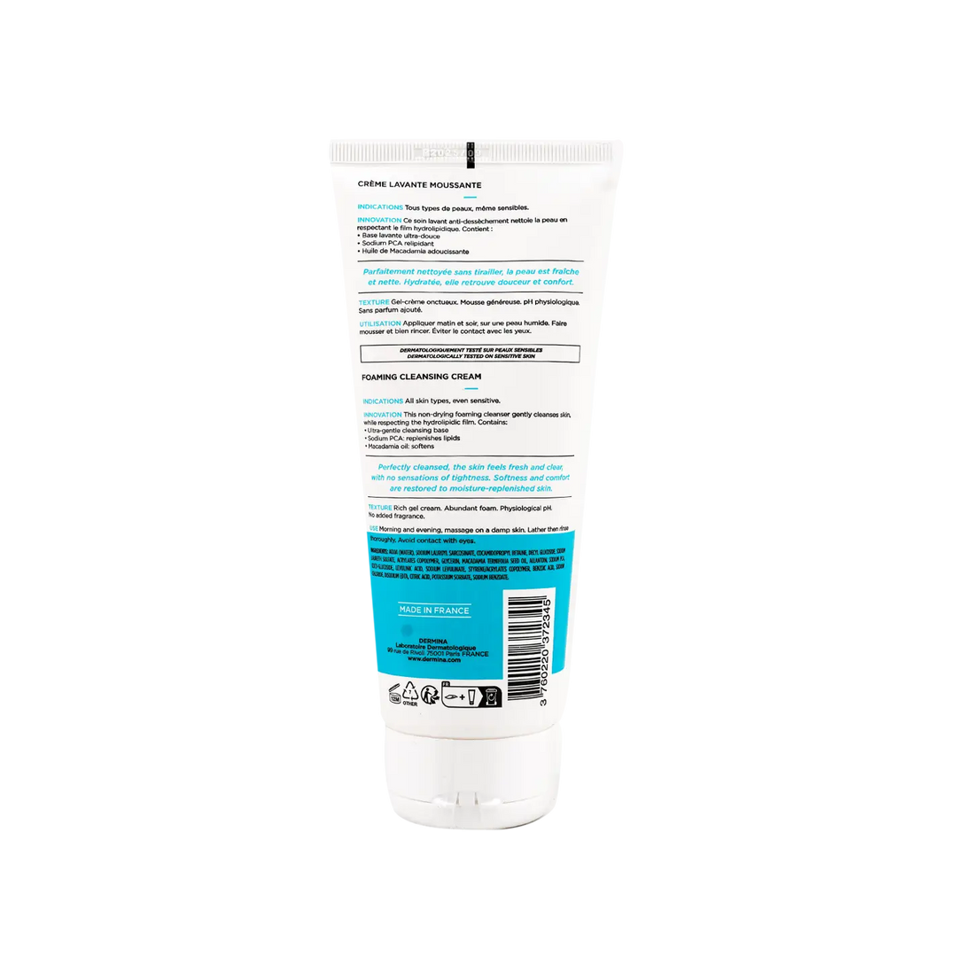 53648-Dermina Hydralina Foaming Cleansing Cream 200ml +1