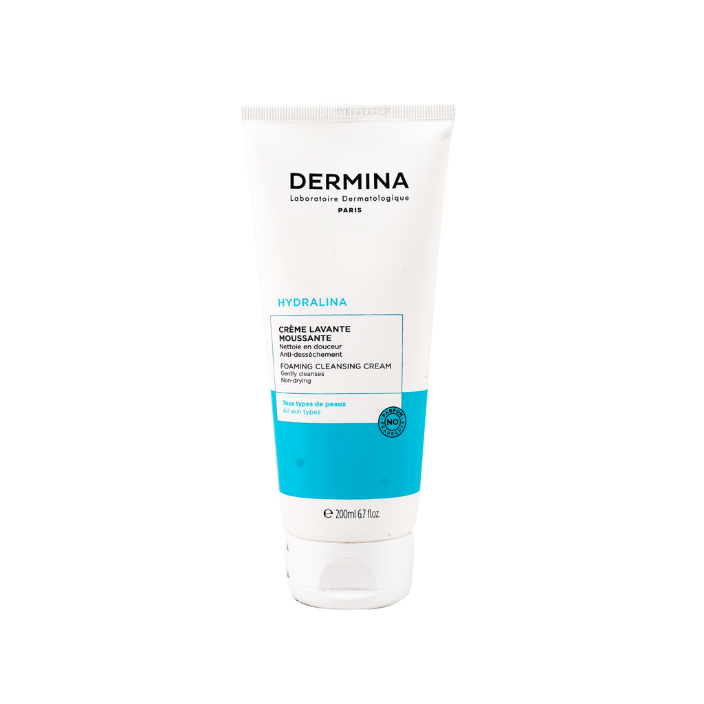 Dermina Hydralina Foaming Cleansing Cream 200ml