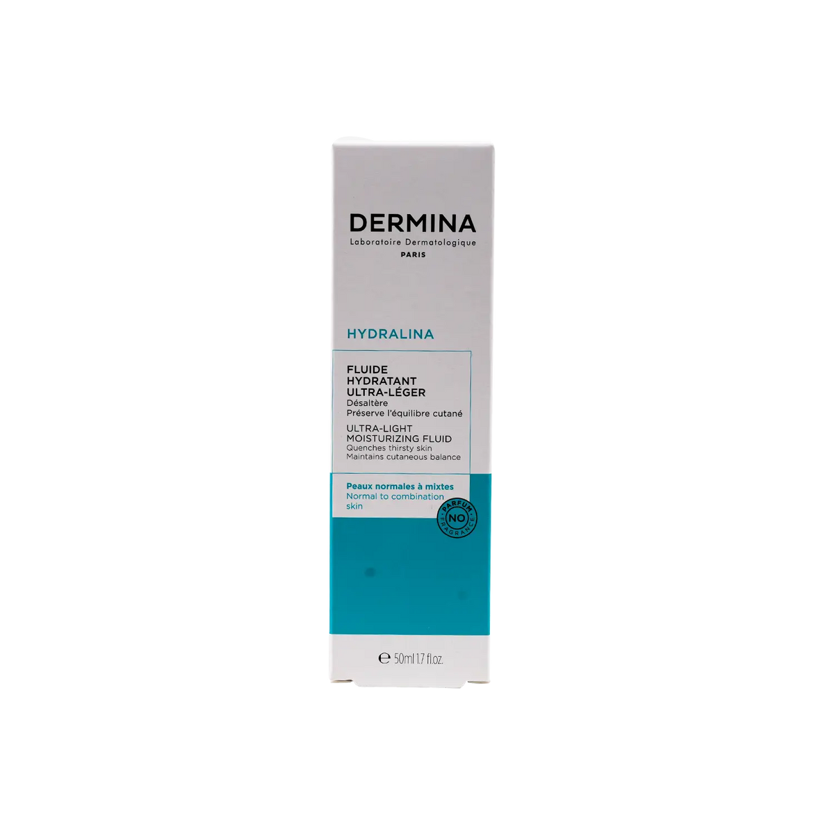53649-Dermina Hydralina Ultra-Light Moisturizing Fluid 50ml