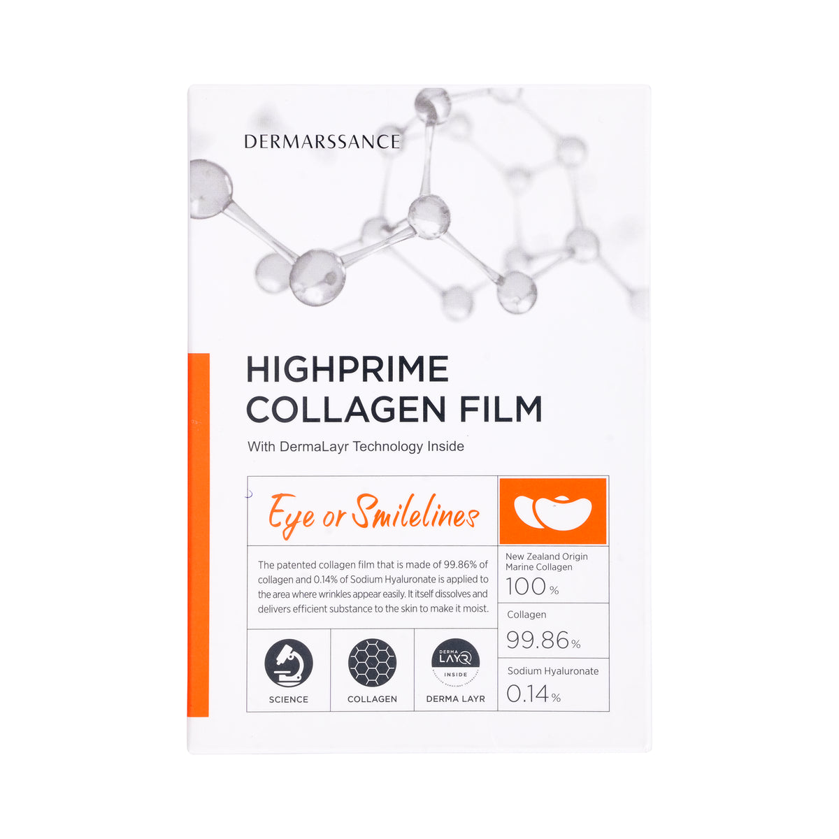 53654-Dermarssance-Highprime Collagen Flim 5pcs-Eye