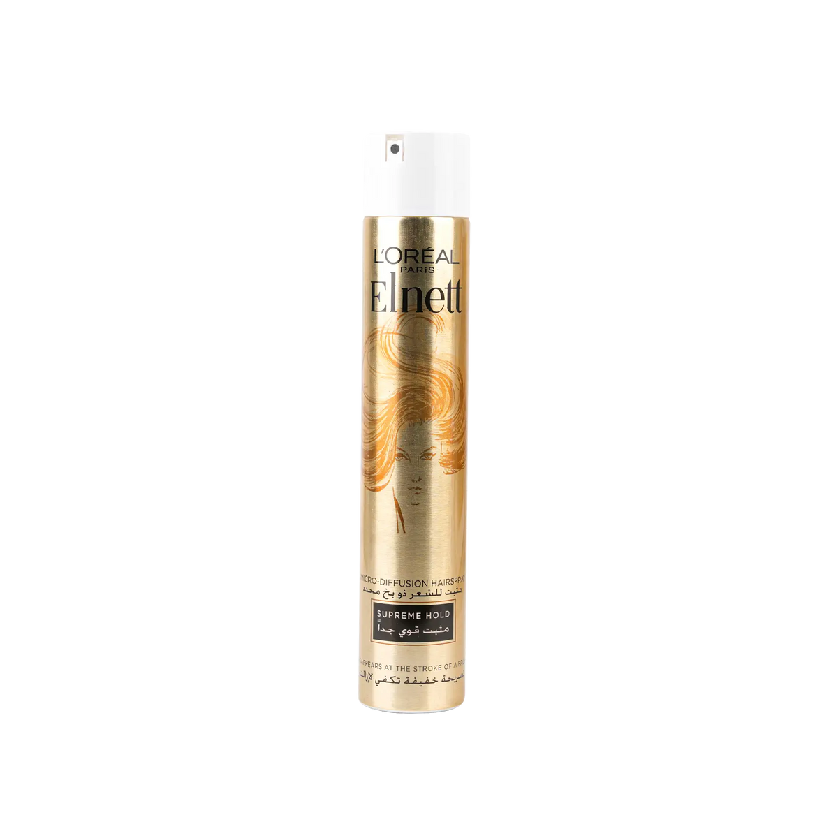 53671-L’oreal Elnett Micro-Diffusion Hairspray 400ml-Supreme Hold