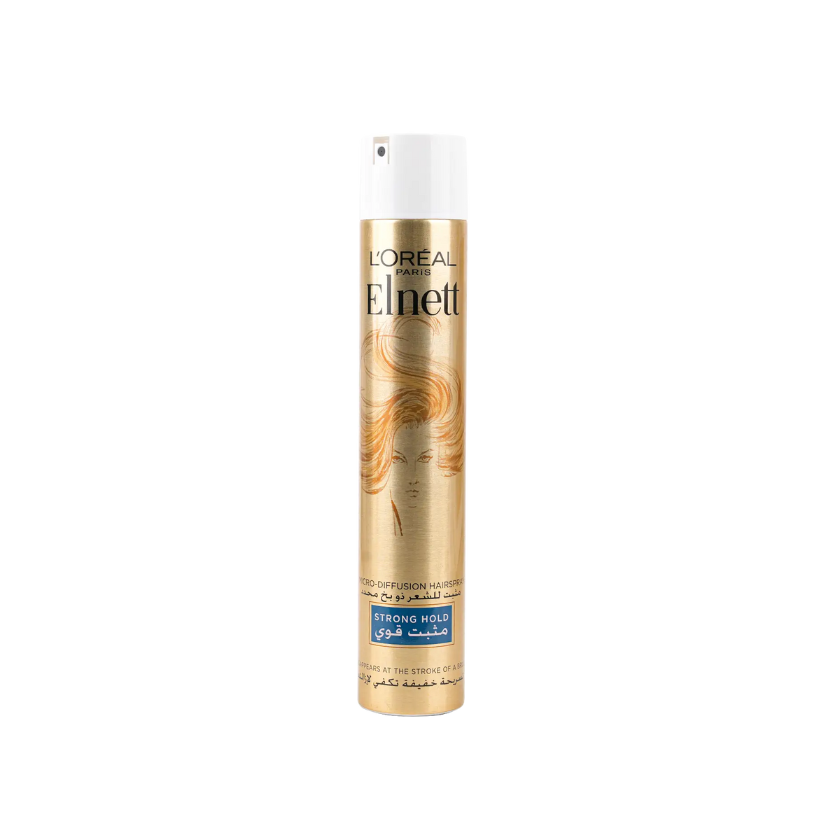 53674-L’oreal Elnett Micro-Diffusion Hairspray 400ml-Strong Hold
