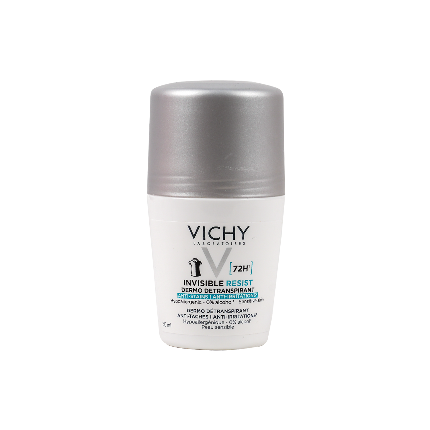 Vichy Deo Roll Invisible Resist 72H 50ml-White