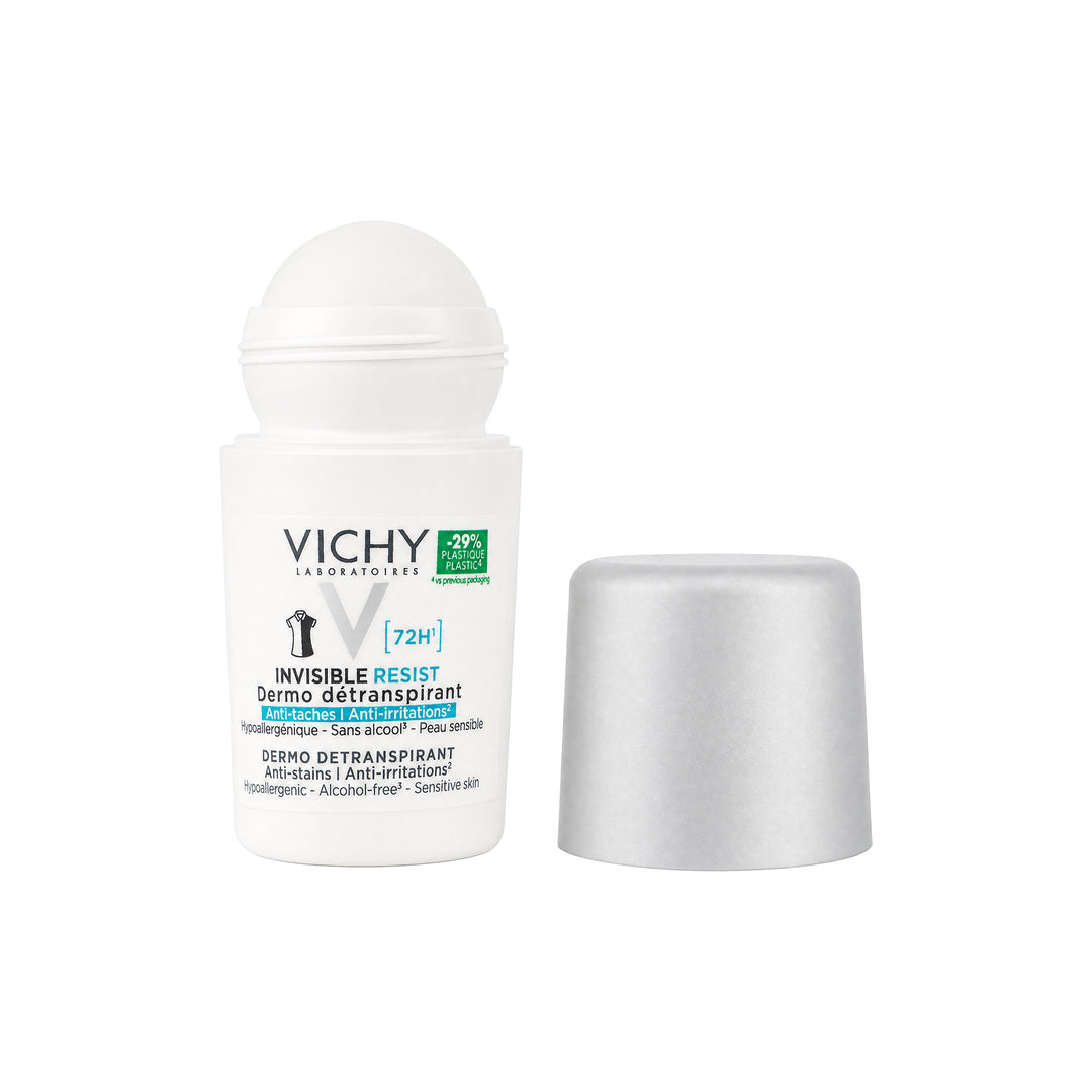 -Vichy Deo Roll Invisible Resist 72H 50ml-White +2