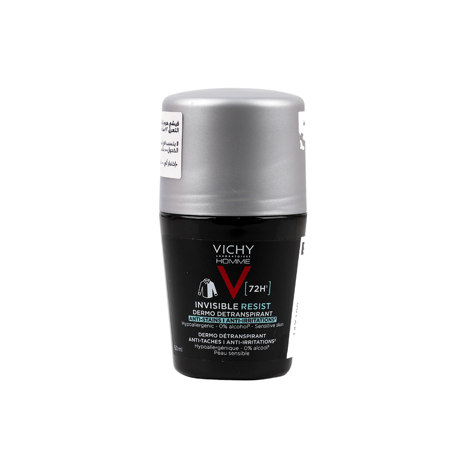 Vichy Deo Roll Invisible Resist 72H 50ml-Black