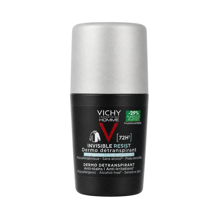 53679-Vichy Deo Roll Invisible Resist 72H 50ml-Black +0
