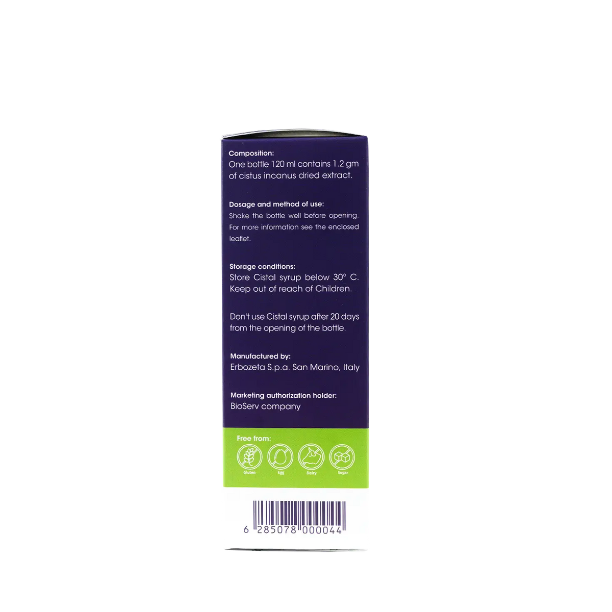53681-Cistal Cold & Cough Syrup 120ml +1