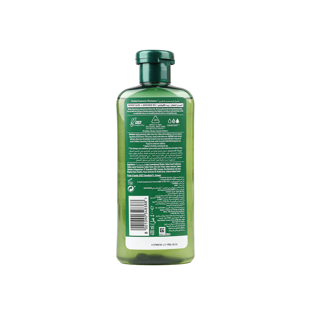 53693-Herbal Essences Curl Hydrator Shampoo 400ml-Aloe+Avocado +1