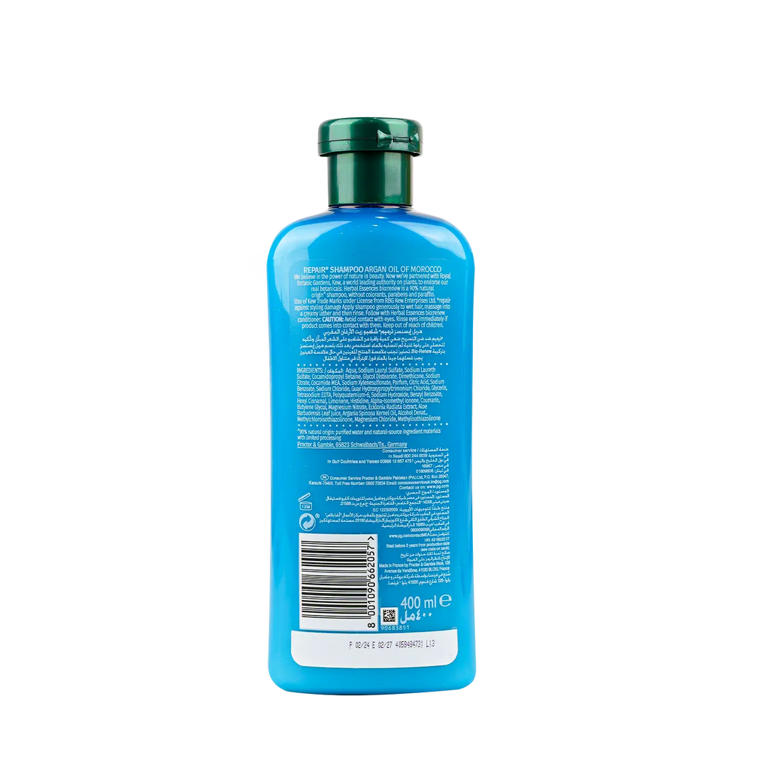 53695-Herbal Essences Repair Shampoo 400ml-Arganoil+Morocco +1