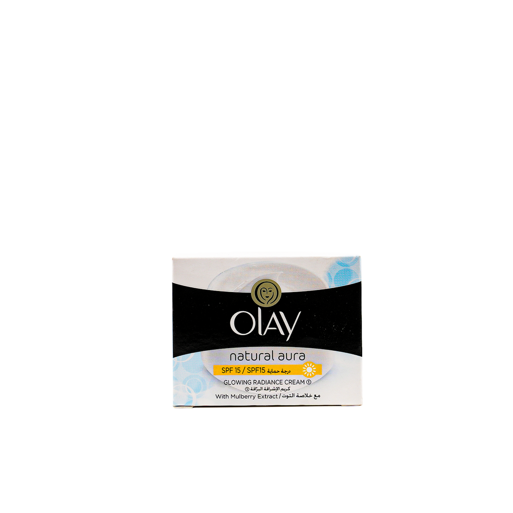 Olay Natural Aura Glowing Radiance Spf15 Cream 50G