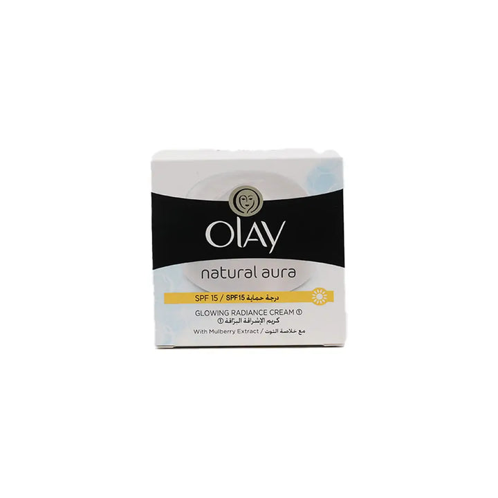 53705-Olay Natural Aura Glowing Radiance SPF15 Cream 100G +1