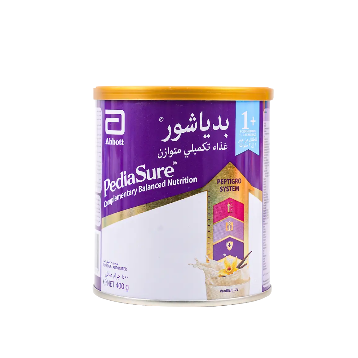 53714-Pediasure Peptigro 1+ (1-3Y) Vanilla Powder 400g
