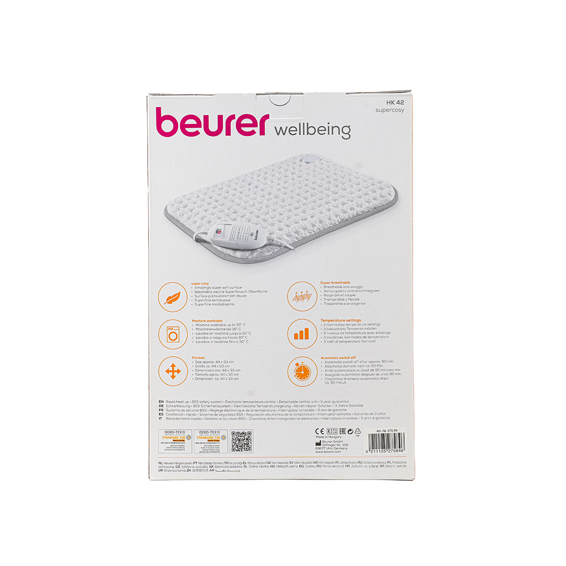 Beurer Heating Pad Supercosy-HK42