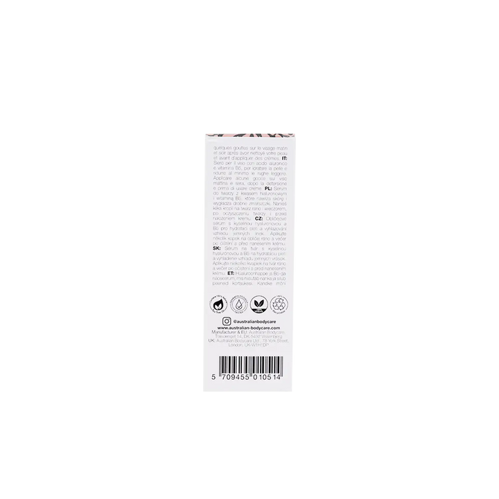 53723-Australian Body Care Hyaluronic Serum 30ml +4