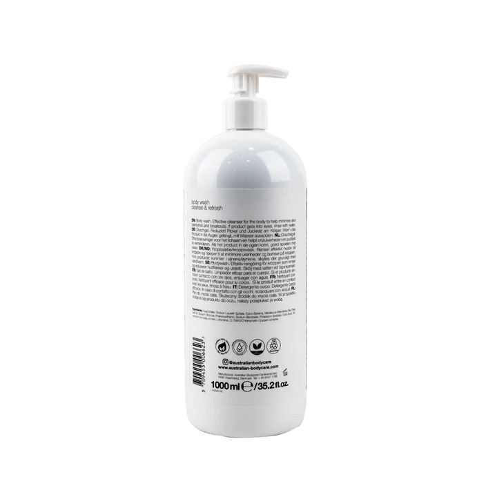 53728-Australian Body Care Tea Tree Oil Body Wash 1000ml +1