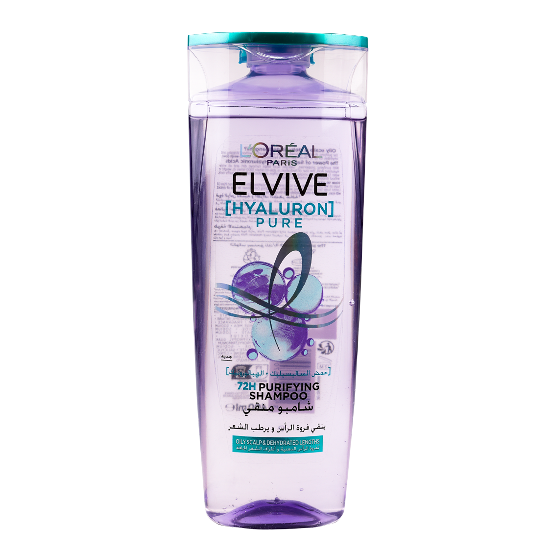 L'oreal Elvive Hyaluron Pure 72H Shampoo 400ml