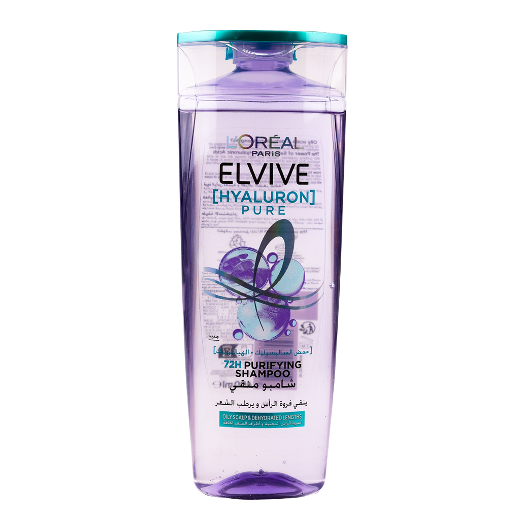 L'oreal Elvive Hyaluron Pure 72H Shampoo 400ml