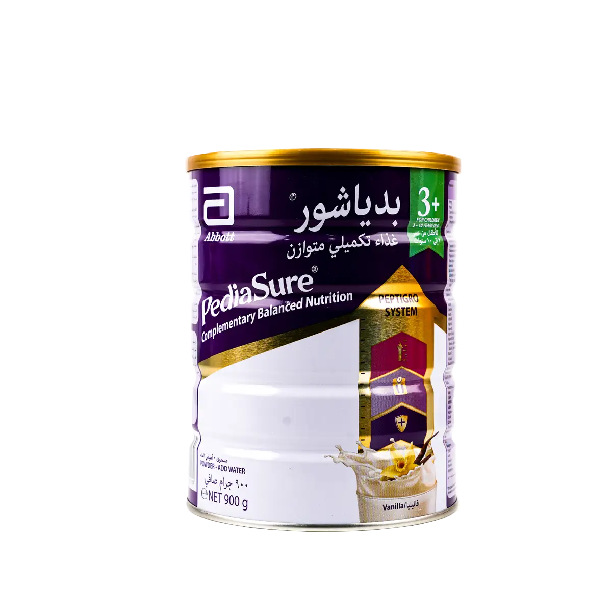53744-Pediasure Peptigro 3+ (3-10Y) Vanilla Powder 900g